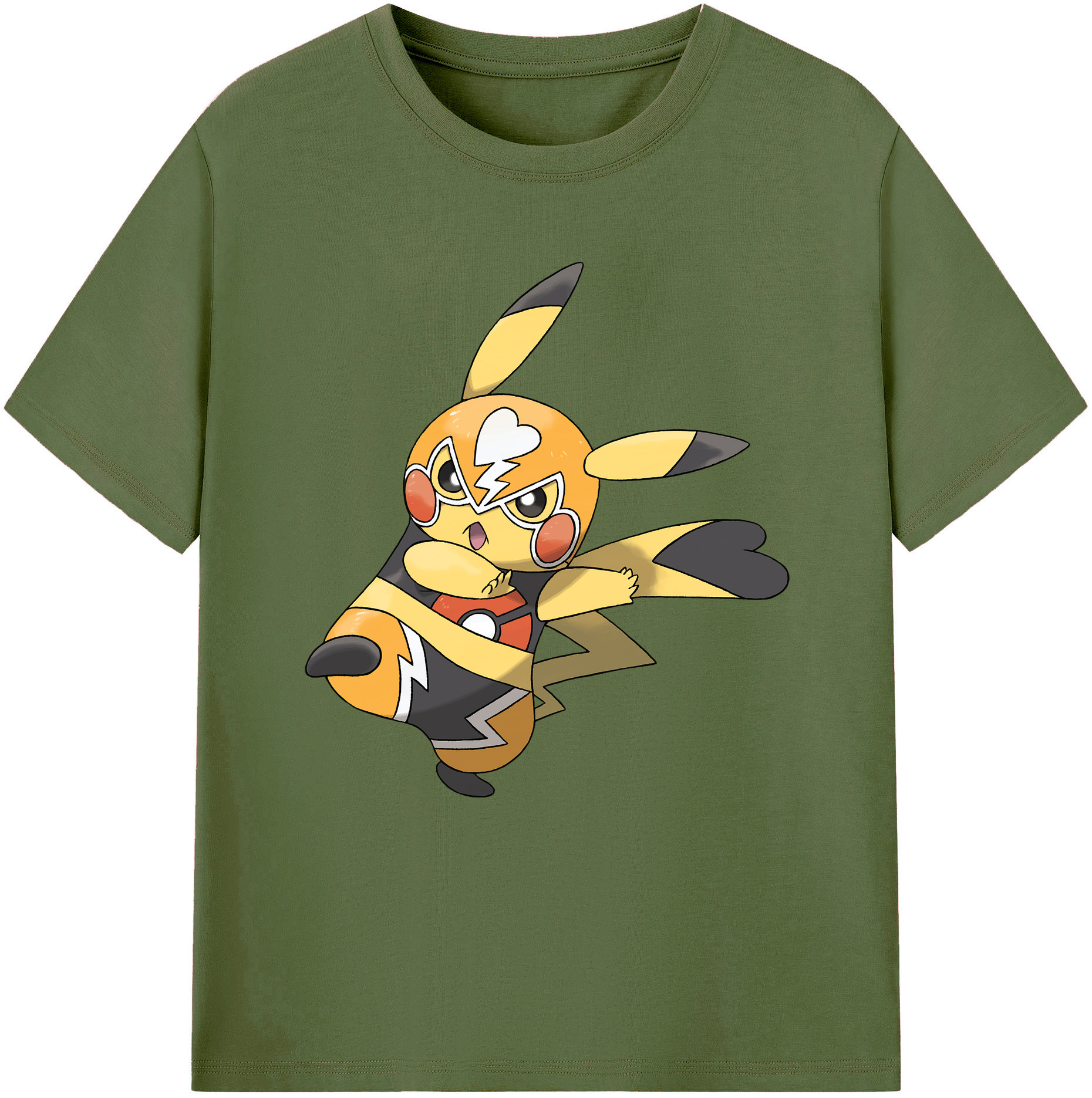 （画像用） ポケットモンスター Pokémon 綿100％半袖Tシャツ（フロントプリント）